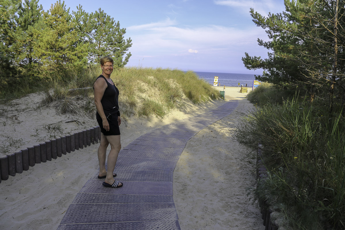 Karin aan de Oostzee