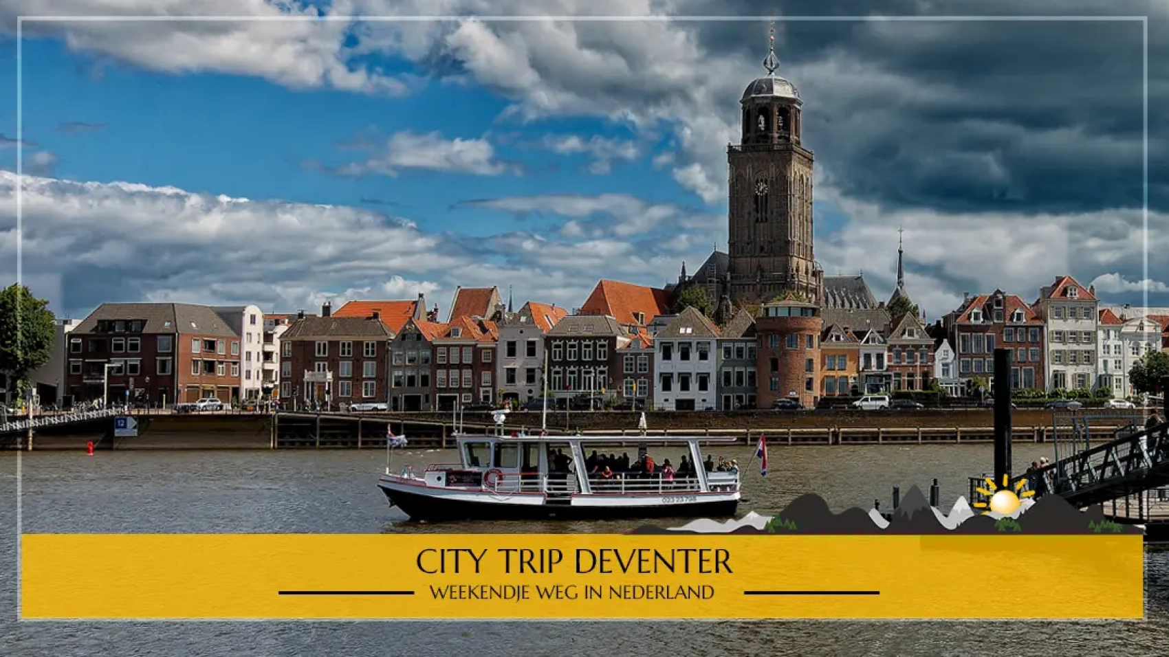 Deventer met voetpont