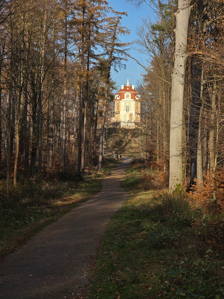 De kasteeltuin van Schloss Moritzburg