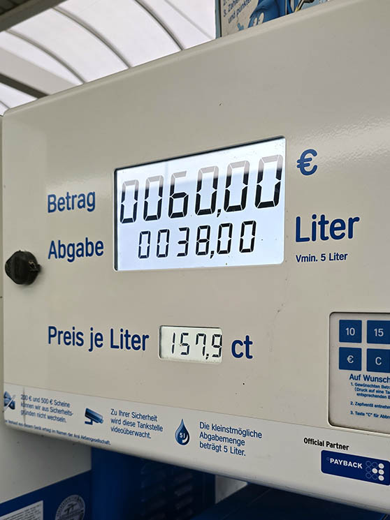 Zo mooi rond getankt