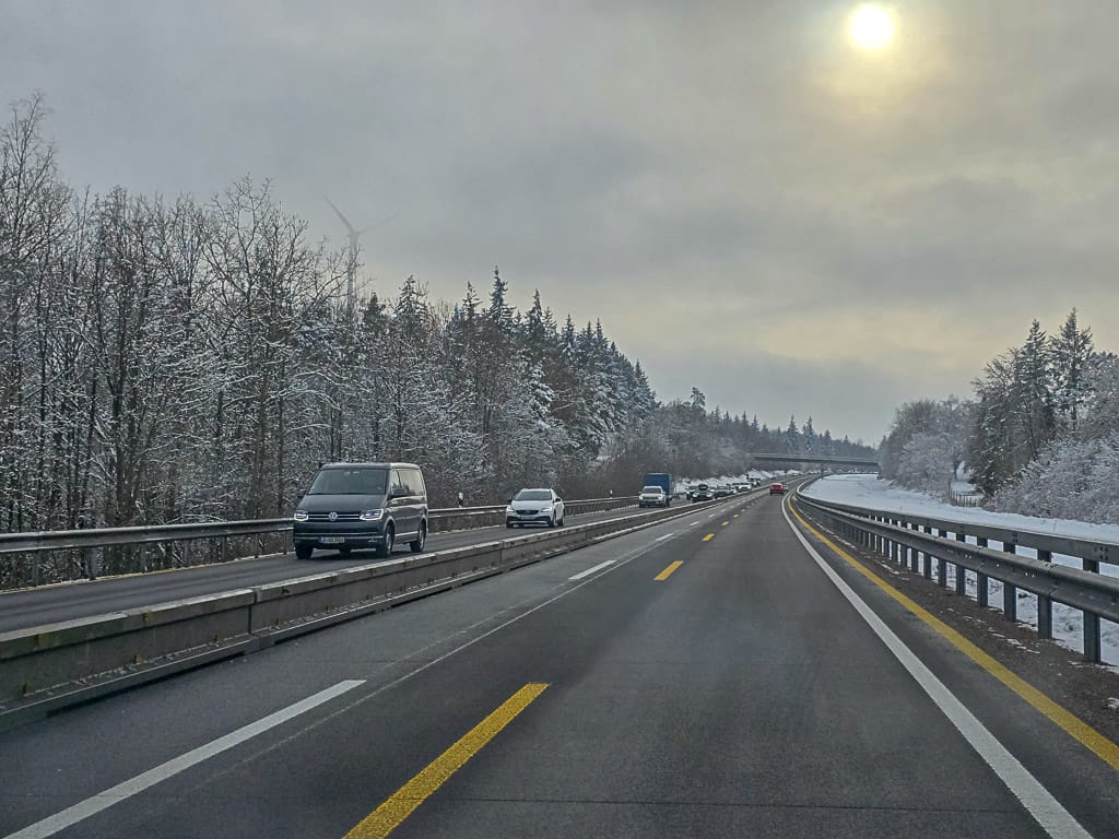 Het middengebergte van Duitsland