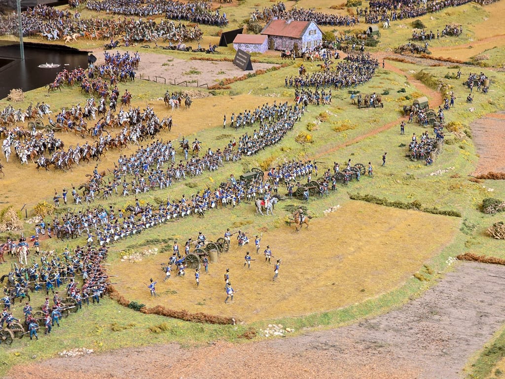 De Maquette van Waterloo