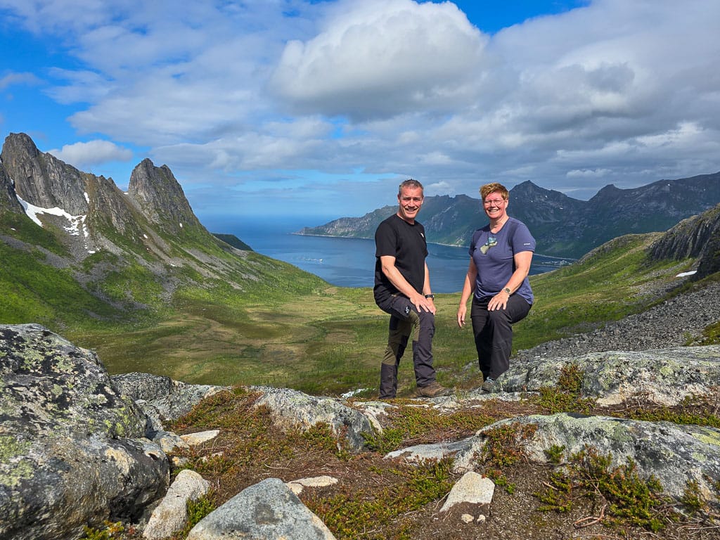 Uitzicht op het einde van de wereld.