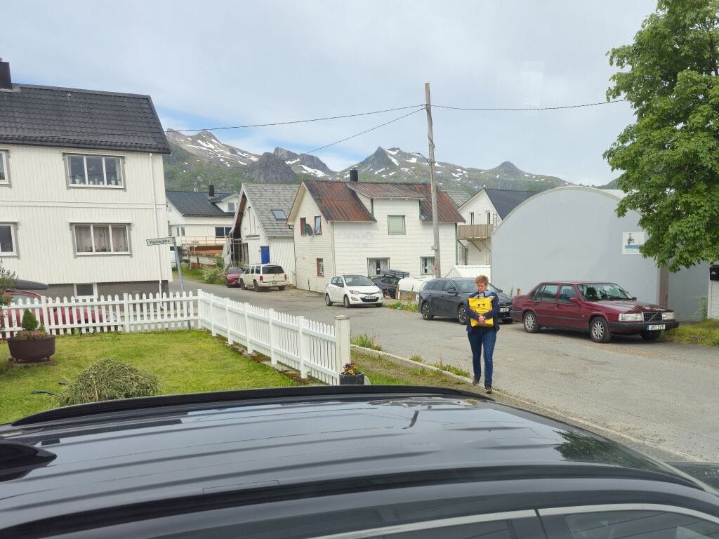 Karin gaat boodschappen doen