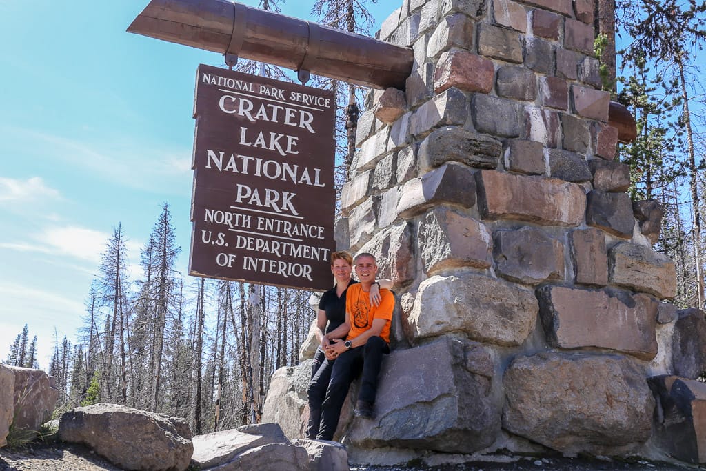 Crater Lake Entrance